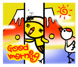 Headdress Japanese OYAJI.English Version sticker #858919