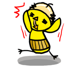 Headdress Japanese OYAJI.English Version sticker #858925