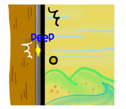 Headdress Japanese OYAJI.English Version sticker #858931