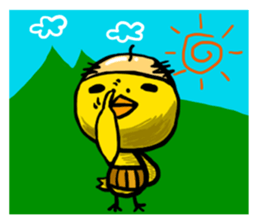 Headdress Japanese OYAJI.English Version sticker #858935