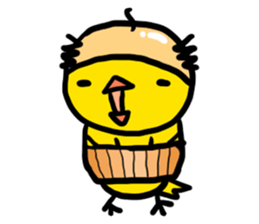 Headdress Japanese OYAJI.English Version sticker #858937