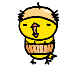 Headdress Japanese OYAJI.English Version sticker #858937