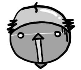 Headdress Japanese OYAJI.English Version sticker #858948