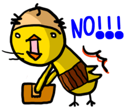 Headdress Japanese OYAJI.English Version sticker #858949