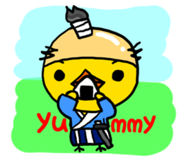 Headdress Japanese OYAJI.English Version sticker #858951