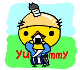 Headdress Japanese OYAJI.English Version sticker #858951