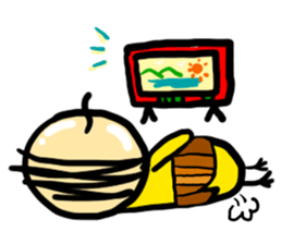 Headdress Japanese OYAJI.English Version sticker #858953