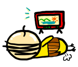 Headdress Japanese OYAJI.English Version sticker #858953