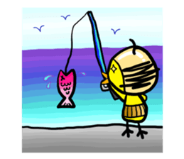 Headdress Japanese OYAJI.English Version sticker #858957