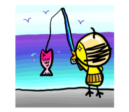 Headdress Japanese OYAJI.English Version sticker #858957