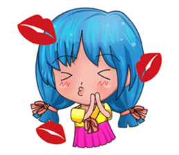Tachaporn - The Chibi Girl (eng) sticker #858962