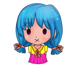 Tachaporn - The Chibi Girl (eng) sticker #858963