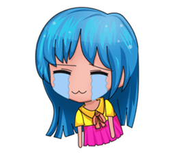 Tachaporn - The Chibi Girl (eng) sticker #858965