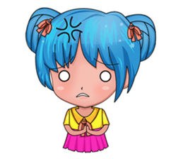 Tachaporn - The Chibi Girl (eng) sticker #858967