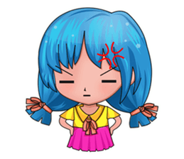 Tachaporn - The Chibi Girl (eng) sticker #858968