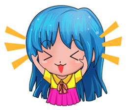 Tachaporn - The Chibi Girl (eng) sticker #858970