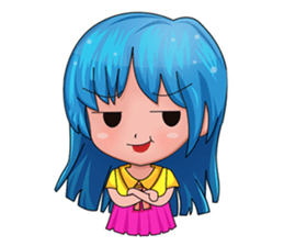 Tachaporn - The Chibi Girl (eng) sticker #858971