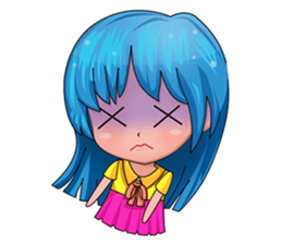 Tachaporn - The Chibi Girl (eng) sticker #858973