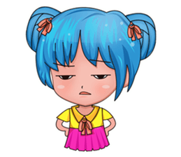 Tachaporn - The Chibi Girl (eng) sticker #858975