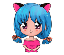 Tachaporn - The Chibi Girl (eng) sticker #858979