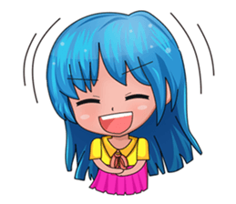 Tachaporn - The Chibi Girl (eng) sticker #858980