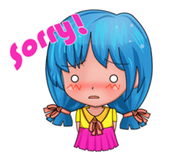 Tachaporn - The Chibi Girl (eng) sticker #858986