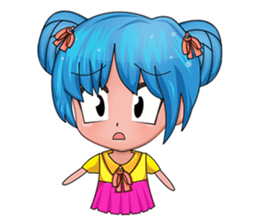 Tachaporn - The Chibi Girl (eng) sticker #858988