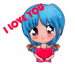 Tachaporn - The Chibi Girl (eng) sticker #858991