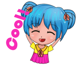 Tachaporn - The Chibi Girl (eng) sticker #858994