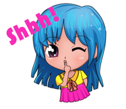 Tachaporn - The Chibi Girl (eng) sticker #858997