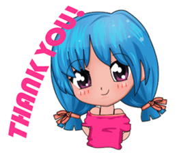 Tachaporn - The Chibi Girl (eng) sticker #858998