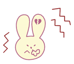 Lovely Love Love Rabbit sticker #859603