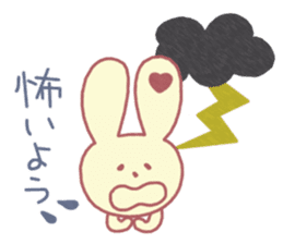 Lovely Love Love Rabbit sticker #859615