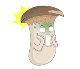 Simply Mushroom sticker #859968