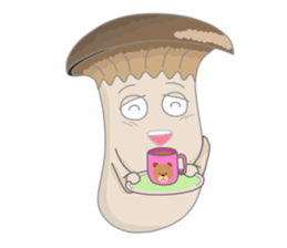 Simply Mushroom sticker #859978