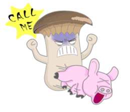 Simply Mushroom sticker #859989