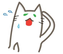 Annoying Cat!!! sticker #860049