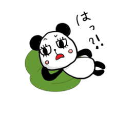 mood of panda sticker #860286