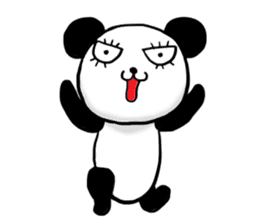 mood of panda sticker #860288