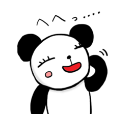 mood of panda sticker #860291