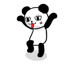 mood of panda sticker #860294