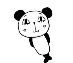 mood of panda sticker #860297
