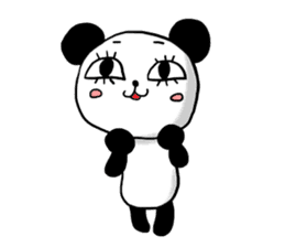 mood of panda sticker #860298
