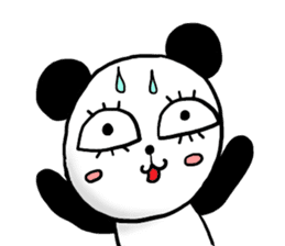 mood of panda sticker #860302
