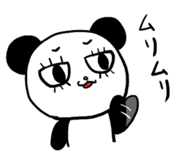 mood of panda sticker #860304