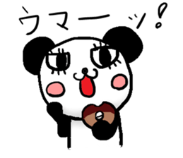 mood of panda sticker #860305