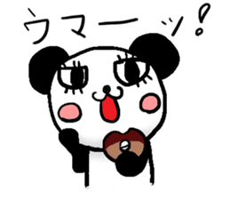 mood of panda sticker #860305