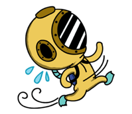 Finny The Aquanaut sticker #860375