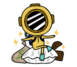 Finny The Aquanaut sticker #860393