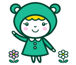 Little Green-Cap sticker #860519